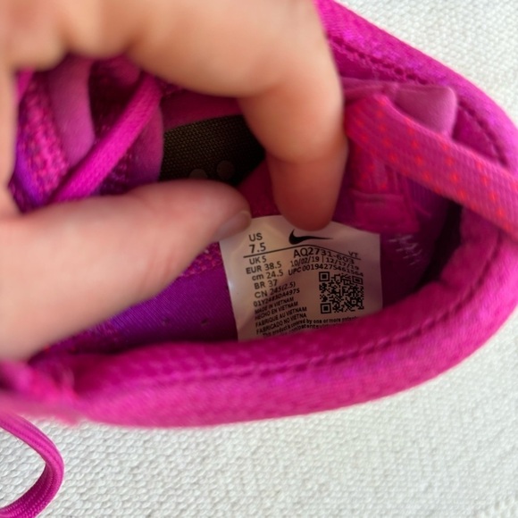 WOMENS NIKE JOYRIDE RUN FK FLYKNIT PINK CROSS TRAINING GYM running shoe size 7.5 - Picture 2 of 11